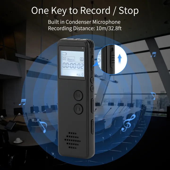32GB%20Digital%20Voice%20Recorder%20Voice%20Activated%20Recorder%20Noise%20Reduction%20MP3%20Player%20HD%20Recording%2010h%20Continuous%20Recording%20for%20Meeting%20Lecture%20Interview%20Class%20MP3%20WAV%20Record%20-%20Image%208