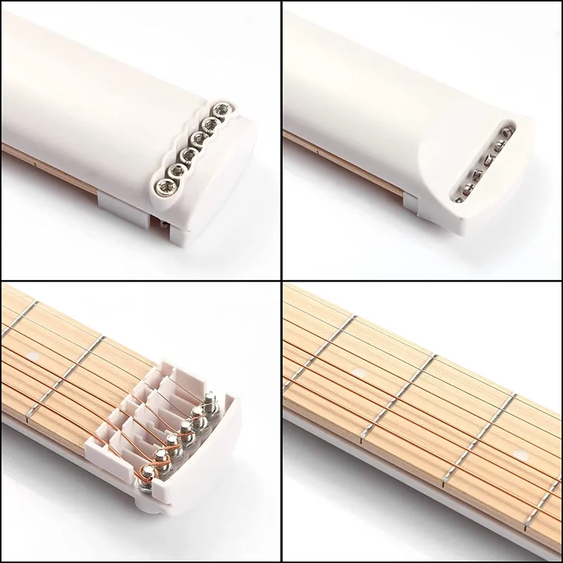 Tyenaza Guitar Chord Trainer, Pocket Guitar 6 Frets Portable Tyenaza Guitar Chord Trainer, Pocket Guitar 6 Frets Portable