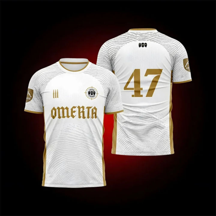 2025%20New%20OMERTA%20Boxing%20Fans%20Summer%203D%20Print%20Breathable%20Jersey%20Men's%20Outdoor%20Sportwear%20Man%20Kids%20Al-Qadsia%20Style%20Football%20Soccer%20T-shirt%20-%20Image%202