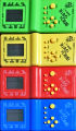 Brick Game 9999 in 1 Retro Classic Childhood Tetris Brick Game Handheld Game Console multiple color. 