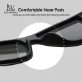 LouisWill Men Sunglasses TAC Polarized Sunglasses UV400 Sunglasses Day Night Dual Use Unisex Fashion Sunglasses Fashion Personality Sunglasses Safety Driving Sunglasses Light Weight Sun Glasses for Men Women. 