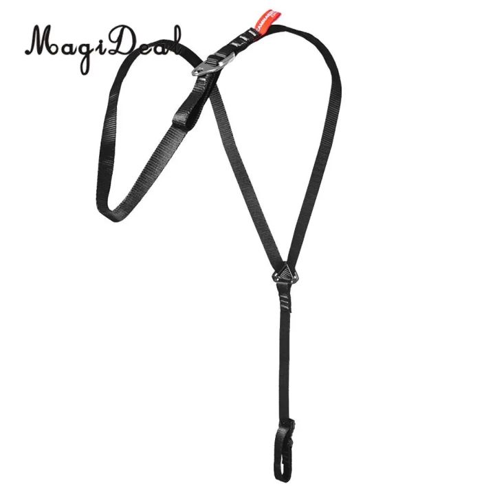 Rock Climbing Chest Ascender Shoulder Strap Adjustable Safety Harness Sling Tree Arborist Caving Mountaineering Equipment