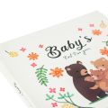 Baby Memory Book Scrapbook Photo Album Pregnancy Diary Cute Animal Keepsake Record Growth Journal Hand Account Easy to Use D. 