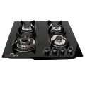 4 Burner Gas cooker Glass top. 