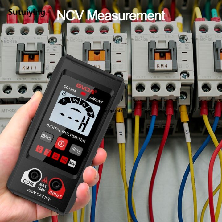 000 Count Meter Multimeter 4V Ohm Voltage Voltage Meter True RMS DA ...