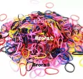 Hair Tie Elastic Rubber Bands For Baby Girls, Kids 245 Pcs. 