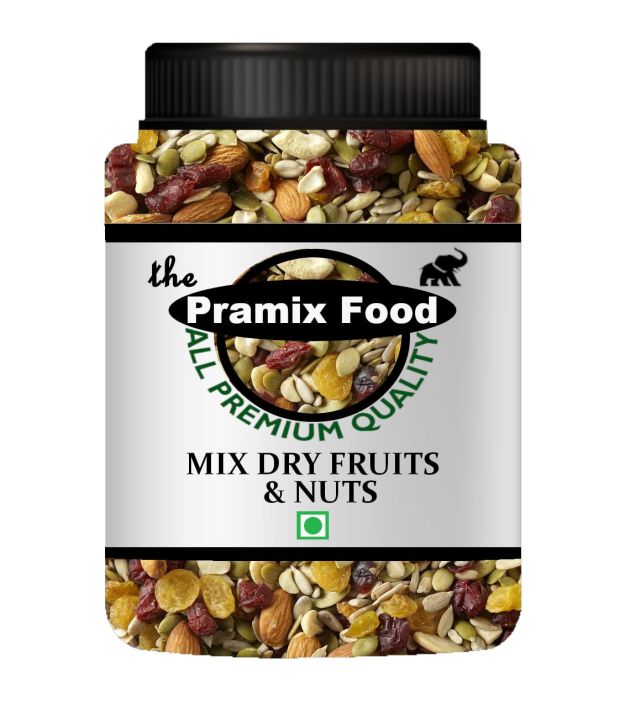 Pramix Mix Dry Fruits & Nuts, Trail Mix, Healthy Nutmix With Almond