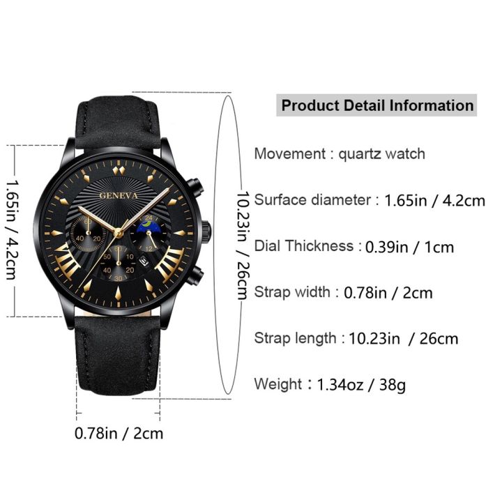 2Pcs%20Male%20Leather%20Bracelets%20Quartz%20Watch%20Set%20Man%20Fashion%20Casual%20Accessories%20-%20Image%202