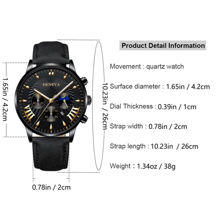 2Pcs%20Male%20Leather%20Bracelets%20Quartz%20Watch%20Set%20Man%20Fashion%20Casual%20Accessories%20-%20Image%202