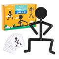 Kids Montessori Educational Wooden Stick Men Puzzle Game Kids Hand Skill Fine Motor Training Assemble Toys For Baby Imagination. 
