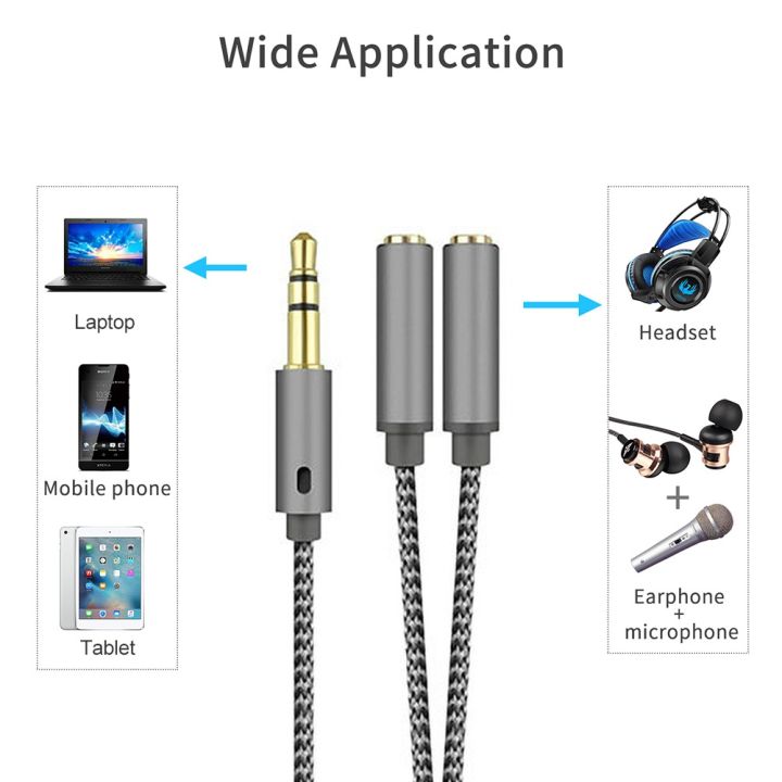 3.5mm%20Audio%20Splitter%20Cable%201%20Male%20to%202%20Female%20Headphone%20Microphone%20Adapter%20Copper%2026cm%20-%20Image%206