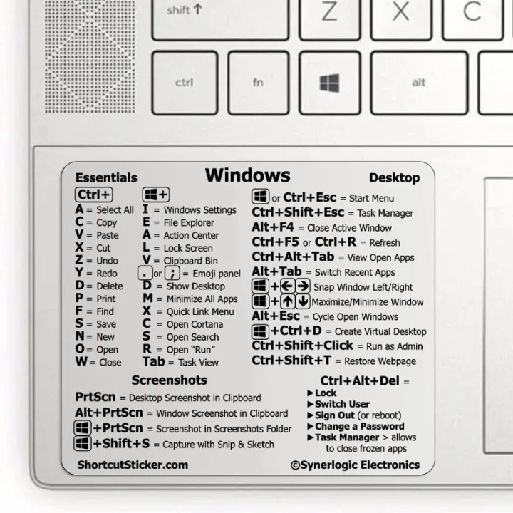 Reference%20Keyboard%20Shortcut%20Sticker%20Adhesive%20For%20PC%20Laptop%20Desktop%20Shortcut%20Sticker%20for%20Apple%20Mac%20Chromebook%20Window%20Photoshop%20-%20Image%202
