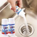 Drain Cleaner Powder, Sink Deodorizer, Effective Sink Cleaner, Drain Blockage Remover, Drain Pipe Cleaner, Keep Clogs Free for Kitchen Bathroom Toilet. 