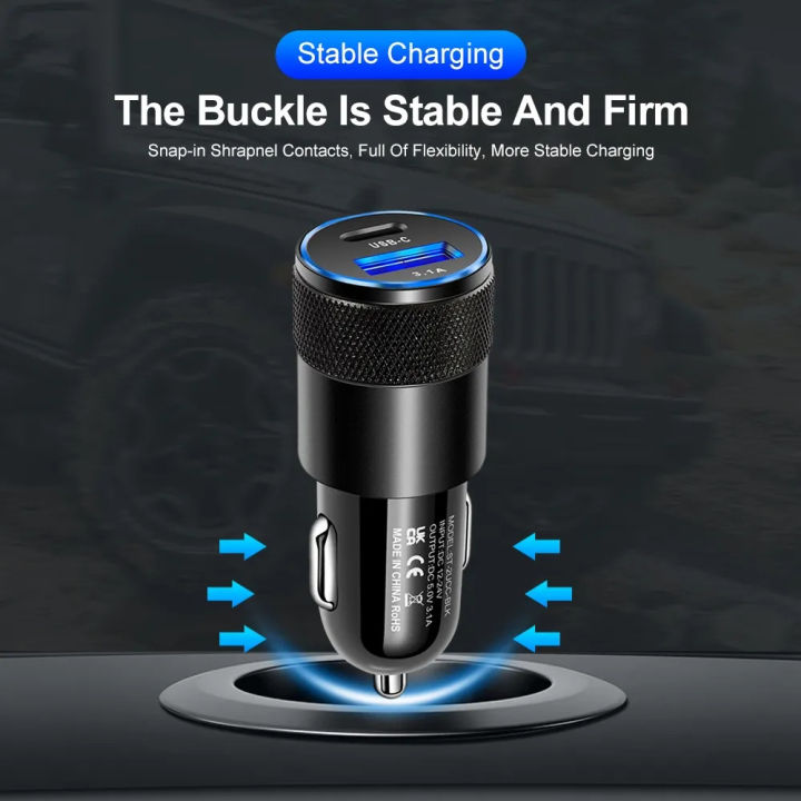 Dual%20Port%20Car%20Charger%20-%20USB%20C%20and%20USB%20A%20Fast%20Charging%20Adapter%20-%20Image%202