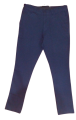 Men Dark Blue Black Bottom Regular Fit Pant Twill Casual Trouser. 