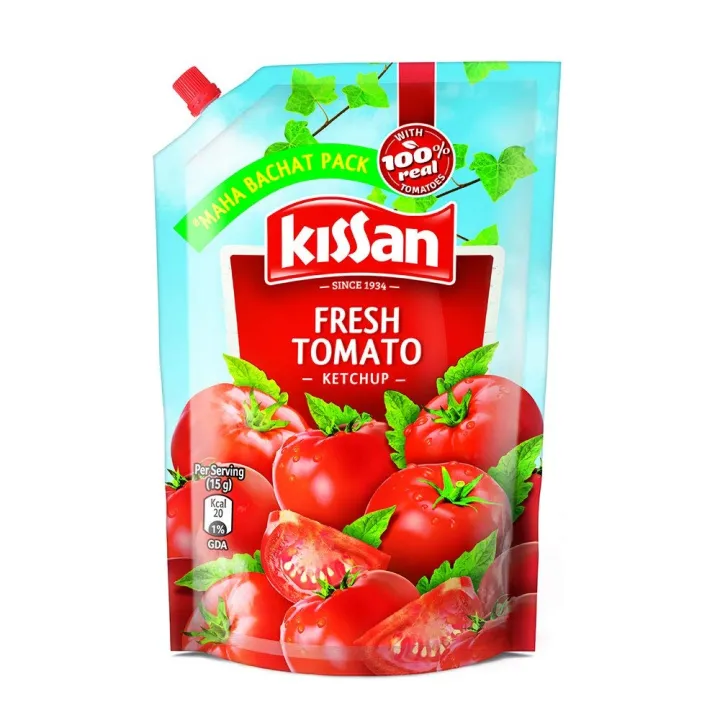 Kissan Fresh Tomato Ketchup, 425 g (FROM INDIA) SAB