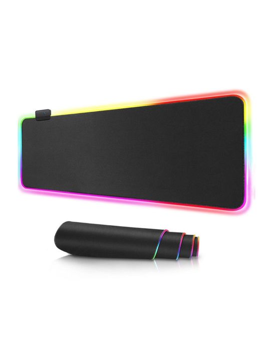 New Hot Sale Big Game Mouse Pad Light Mode Touch Control Extension Soft ...