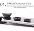 Fisheye Wide Angle Macro Portable 3 In 1 Mobile Phone Camera Lens Clip Macro Smartphone External Lens Android Accessories. 