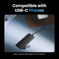 UGREEN USB C 4-Port HUB 10Gbps USB Type-C 3.2  4*USB C，2*USBA2*USB C Port 10Gbps USB Splitter for Macbook Air M3 Samsung S24 Ultra. 