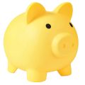 Plastic Money Bank, for Girls and Boys, Gifts for Birthday(Pink). 