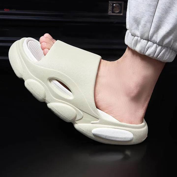 EVA%20Slippers%20Open%20Toe%20Sandals%20Home%20Bathing%20Women%20Men%20Bathroom%20Thick%20Platform%20Beige%2039%20to%2040%20-%20Image%204
