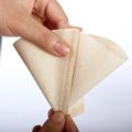 100 Pieces Eco-Friendly Unbleached Original Wooden Hand Drip Paper Coffee Brewer 102 Coffee Filter Bag Coffee Maker. 