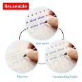 3D Groove English Copybook Practice Magic Copy Books Learning for Children Junior Students Handwriting 1 Book With 6 Refills. 