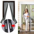 Magnetic Magic Mesh Screen Door. 