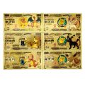 pokemon cards golden Pokemon Pikachu card classic children's memory collection 10000 gold coins Pikachu Charizard pocket ball Birthday Christmas giftParty Games Crafts. 