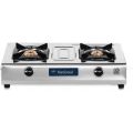My National 100% STAINLESS STEEL Body 2 burner Indian gas cooker with warranty. 