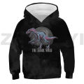 New Arrival 3D Dinosaur with Kvass Hoodie Pivosaurus Men Clothing Sport Daily Lounge Wear Children Oversized Sweatshirt. 