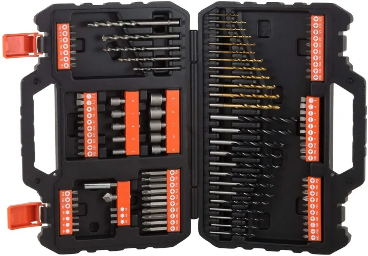 Black+Decker A7200-XJ Drill And Screwdriver Bit Set 109 Units-A7200-XJ