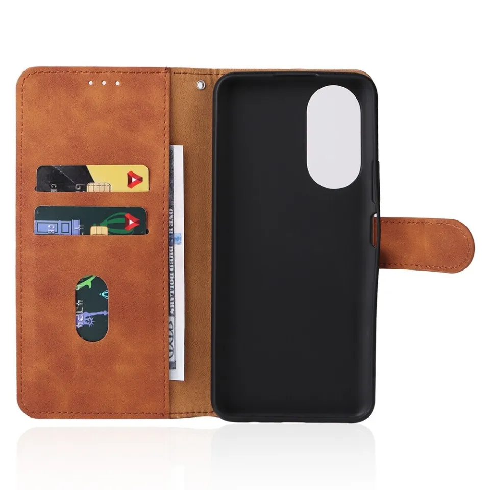 Moex Flip Case Für Huawei Honor 7X – 360° Schutz, PU Leder Mit Magnetverschluss, In Schwarz
