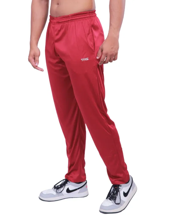 TRE Sportswear Men's Tracksuit Bottom- Dri fit Polyester - Sports Pant - Sweatpant - Joggers