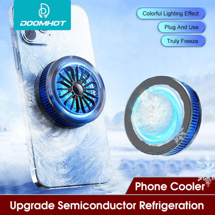 DoomHot Upgrade Phone Cooler Semiconductor Refrigeration Mobile Phone ...