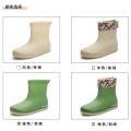 Women's Fashion Four Seasons Universal Waterproof Shoes Rain Boots Non-Slip Warm Work Kitchen Women's Rain Boots Mid-Calf Rubber Boots. 