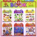 APA Colouring Book Buku Mewarna Kids Coloring 16 Pages Animal Sea Fruits Transport Vegetable Alphabets Cartoon Buku Warna Kanak Kanak. 