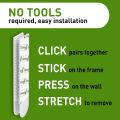 ShopSphere Real 3M Command &Frame Hanging Strips Command strips Damage-Free hooks& hanger 20pcs Value Pack. 