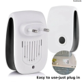 ZaozhixunbaOriginal Electric Ultrasonic Pest Repeller Anti Mosquito Rodent Control Indoor Bug Cockroach Insect Killer Zapper Repellent EU/US/UK Plug. 