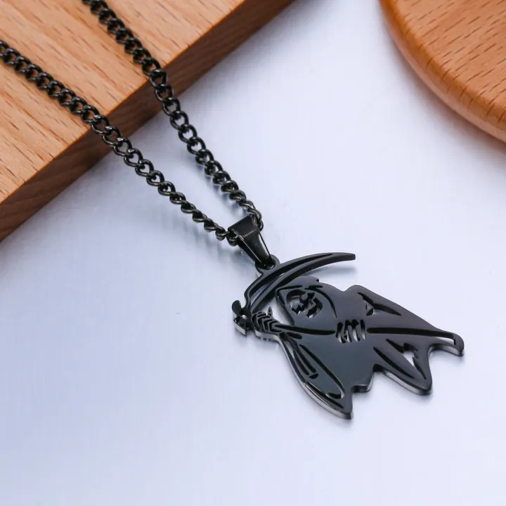 %E3%80%90ALLGOOD%E3%80%91%20Arrival%20Titanium%20Steel%20Grim%20Reaper%20Death%20God%20Skull%20Sickle%20Necklace%20Punk%20Personality%20Retro%20For%20Men%20Halloween%20Gift%20Jewelry%20-%20Image%206