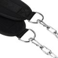 Fitness Equipments Dip Belt Weight Lifting Gym Body Waist Strength Training Building Dipping Chain Pull Up. 