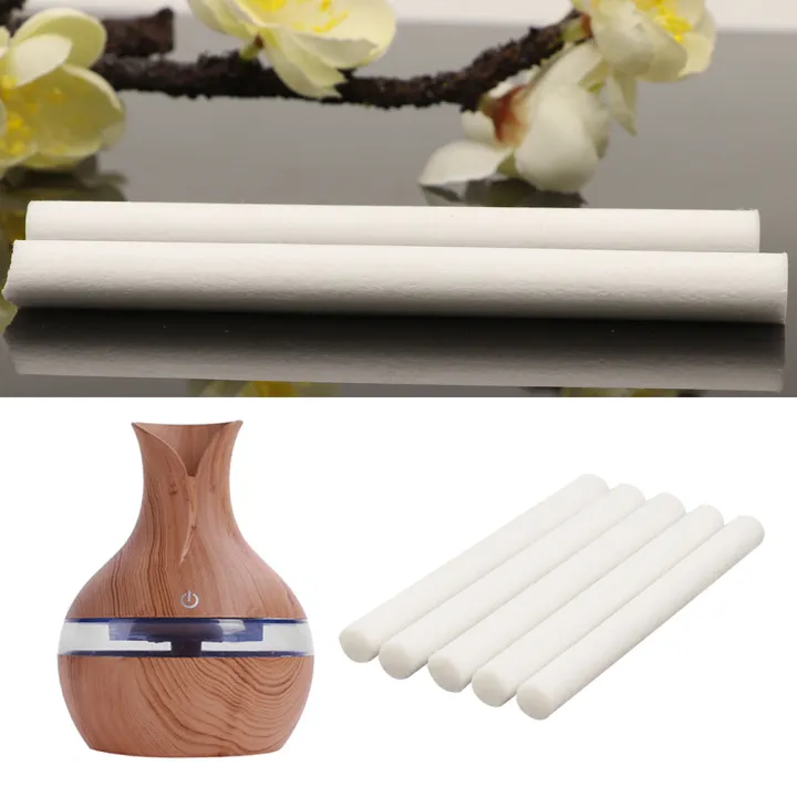 2pcs Filters Cotton Swab Aromatherapy Air Humidifiers Filters Rod Replacement Portable Eco-friendly for Mini Car Office Bedroom