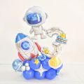 Outer Space Theme Party Astronaut Rocket Number F Balloons Boy Birthday Party Decorations Kids Baby Shower Party Supplies. 