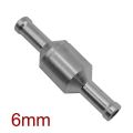 10mm Check Valve Brake Servo Booster No Return Inline One Way Valve Non Return Valve Vacuum Hose Aluminum Valve. 