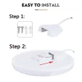Led Ceiling Light 20W Surface Mounted Ultra Thin Warm White Cold White Round Ceiling Lamp. 