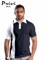 Privi Fashion Unique Design Premium Quality Knit Collar T-Shirt for Men. 