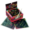 Melissa & Doug - Scratch Art Box of Rainbow Mini Notes. 