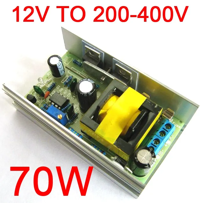 【VA VA VOOM】DC-DC 12V 24V to 200-450V 220V 380V High Voltage Boost Converter Up Power Supply module output