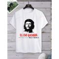 Cuba Che Guevara Portrait Ii T Shirt Fidel Nostalgia Leisure Graphic Short Sleeve O-neck Leisure Streetwear Classic. 