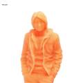 1:64 Figure Model Tiny People, 1/64 Role Play Figure Character Doll, Miniature Model Figures for Sand Table, Miniature Scene Model Train Layout. 